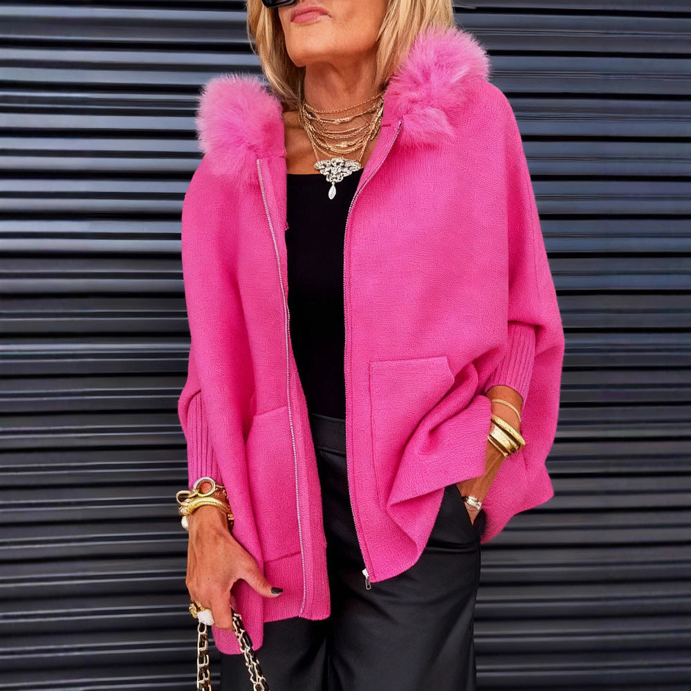 Cape Hiver Fourrure Chic